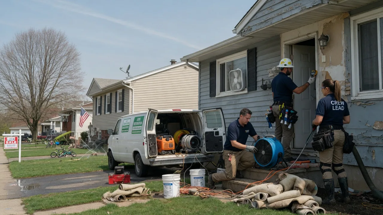 Flood Cleanup in Arrowsmith, IL near me